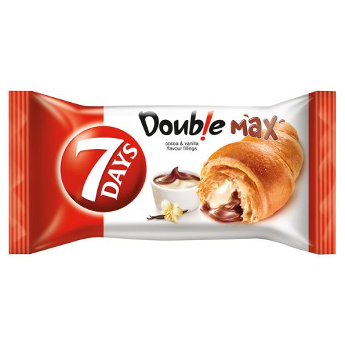 7Days double croissant kakaó-vanília - 80g