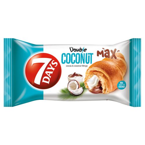 7Days double croissant kakaó-kókusz - 80g