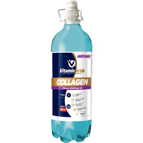 Adrenalin collagen kókusz-kékáfonya ízű vitaminital - 1000ml
