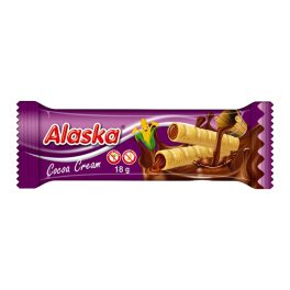 Alaska kakaó ízű krémes kukoricarúd - 18g