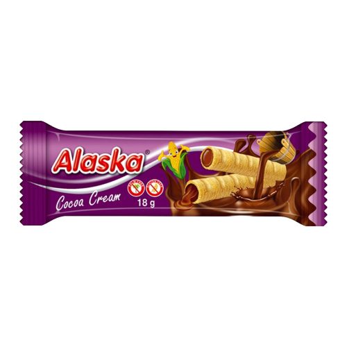 Alaska kakaó ízű krémes kukoricarúd - 18g