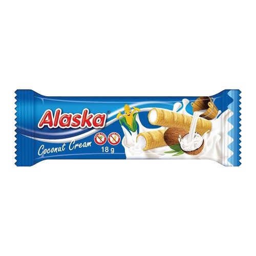Alaska kókusz ízű krémes kukoricarúd - 18g