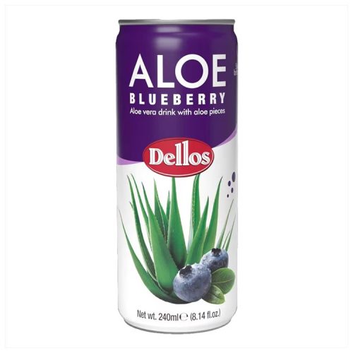 Dellos kékáfonya ízű Aloe vera ital - 240ml