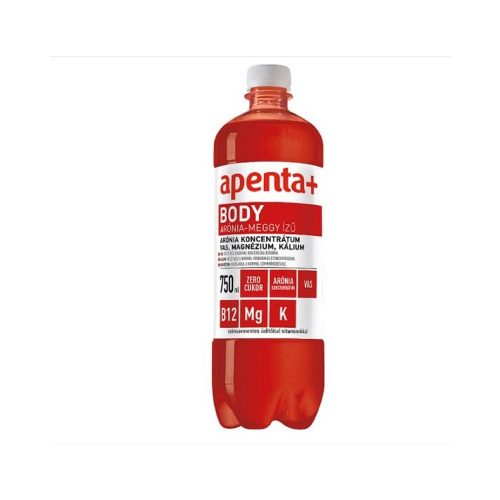 Apenta+ Body arónia-meggy ízű üdítőital - 750ml