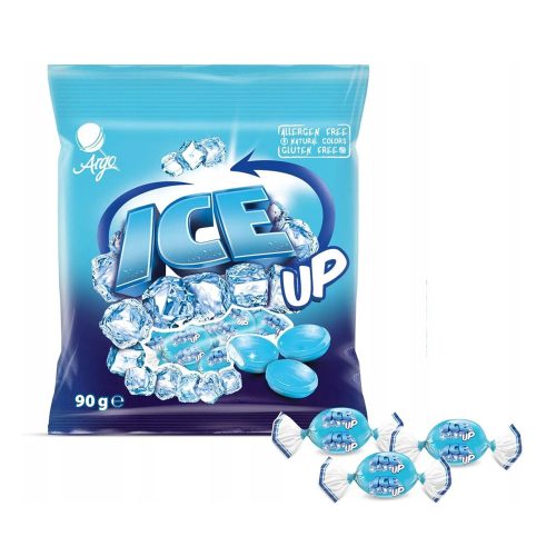 Argo Ice Up jeges ízű töltött cukorka - 90 g