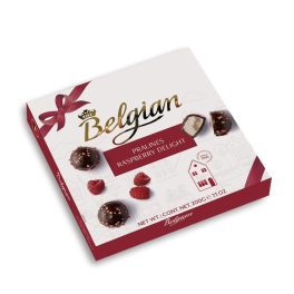  Belgian Raspberry Delight málnás csokoládé praliné desszert - 200 g