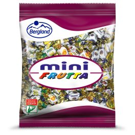  Bergland Mini Frutta vegyes gyümölcsízű mini keménycukorka - 400g