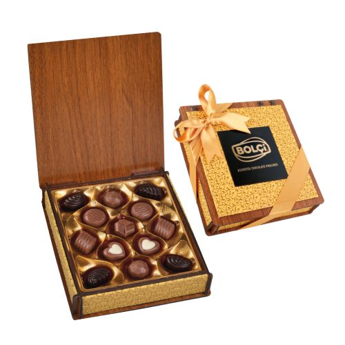 Bolci fa és bőr desszert arany - 130 g