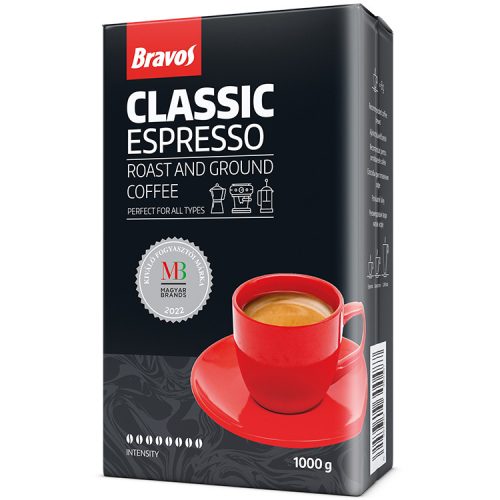 Bravos classic espresso őrölt - 1000g