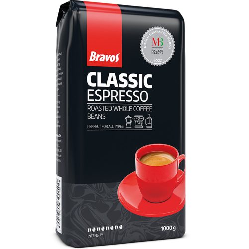 Bravos classic espresso szemes -1000g