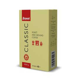 Bravos classic őrölt kávé 100% robusta - 1000g
