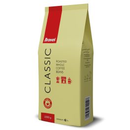 Bravos classic szemes kávé 100% robusta - 1000g