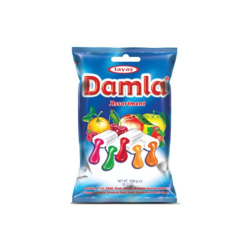 Damla Gyümölcs cukor tasakos - 1000g