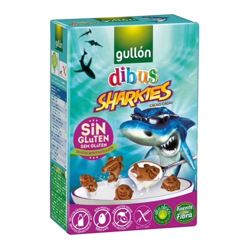 Gullon Dibus gluténmentes reggeliző keksz - 250g