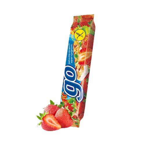 Fit go gluténmentes müzliszelet eper-joghurt - 23g