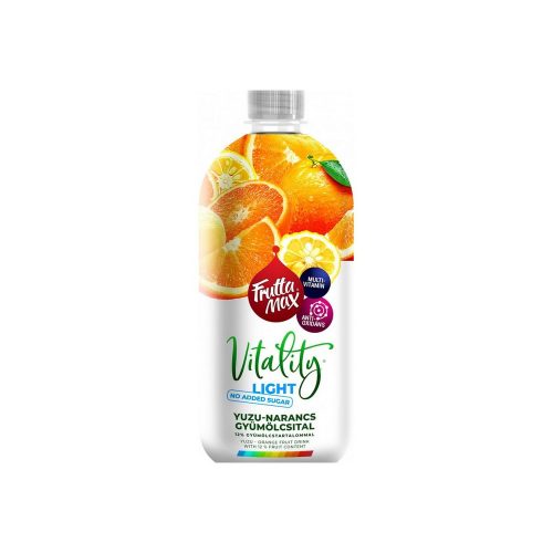 Fruttamax Vitality Yuzu-narancs ízű gyümölcsital - 750ml