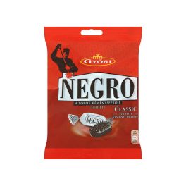   Győri Negro Classic mentol-ánizs ízű töltött keménycukorka - 140g