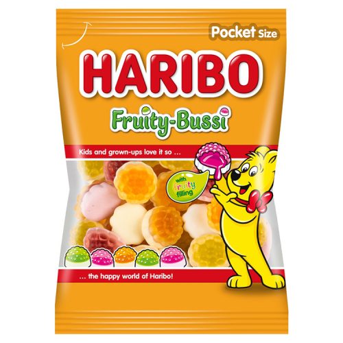 Haribo gumicukor fruity bussi - 100g