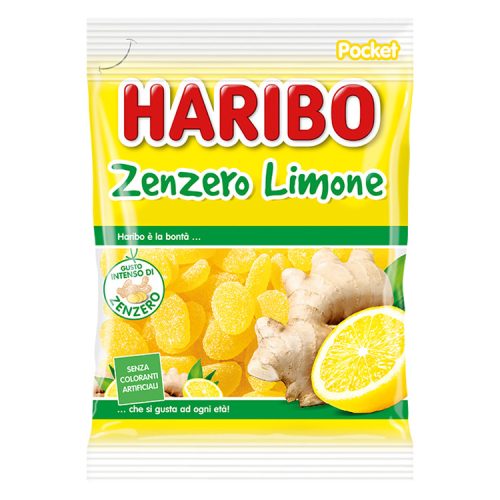 Haribo gumicukor Zenzero Limone - 100g