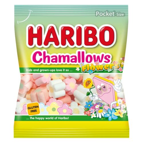 Haribo pillecukor chamallows Flowers - 100g