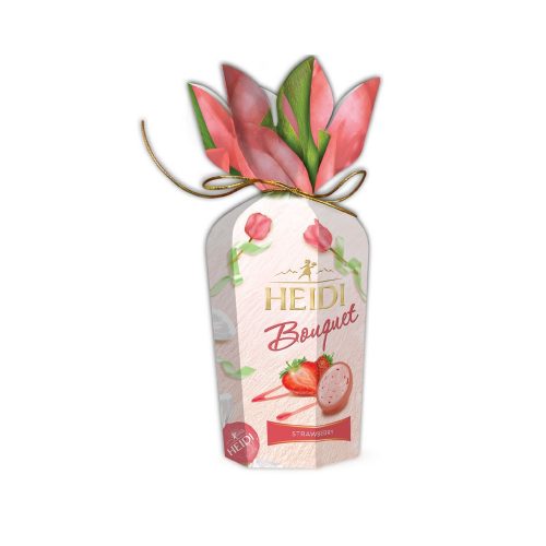 Heidi desszert bouquet spring epres fehér csokoládés -120g