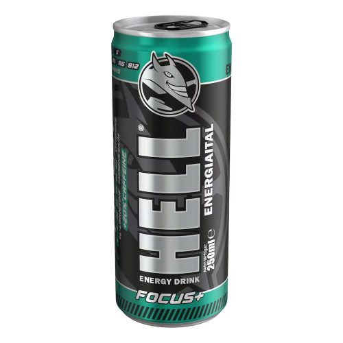 Hell strong focus dobozos energiaital  - 250ml DRS