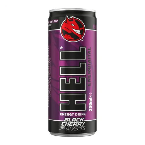 Hell Black Cherry dobozos energiaital - 250 ml