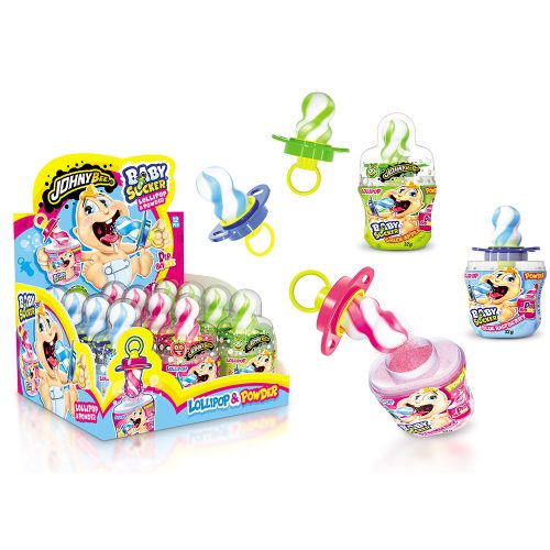 Johny Bee cumi nyalóka cukorkával -12*32g