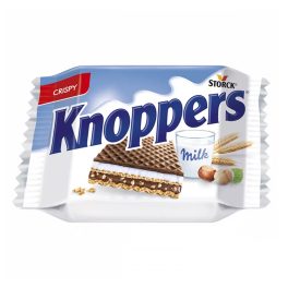   Knoppers tejes-mogyorós töltött ostya kakaós tejbevonóval-25 g
