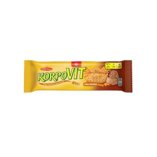 Korpovit keksz teljes kiőrlésű - 174g