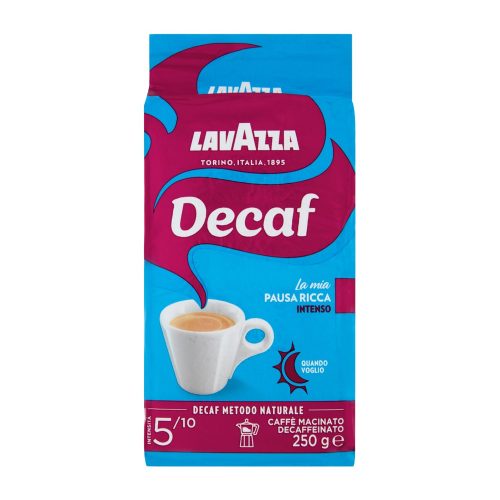 Lavazza Crema e Gusto DEK Intenso koffeinmentes őrölt kávé - 250g