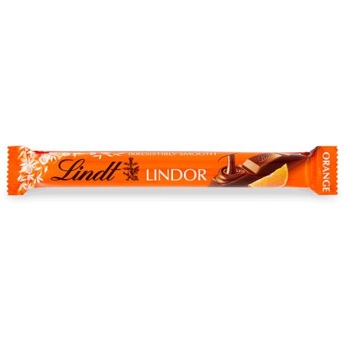 Lindor tejcsokoládé lágyan olvadó narancsos töltelékkel 38g