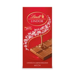   Lindor táblás tejcsokoládé lágyan olvadó töltelékkel -100g