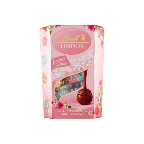 Lindor Spring Limited Edition vegyes csokoládégolyók díszdog