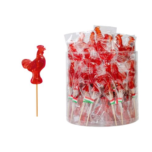 Lolly kakasos nyalóka 50db - 1000g