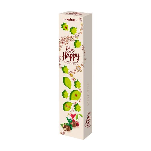 Magnat Be Happy mogyoró és meggy ízű praliné - 105g