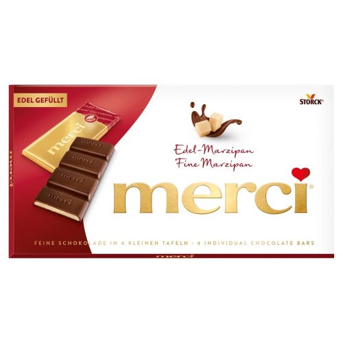 Merci marcipános táblás csokoládé - 112g
