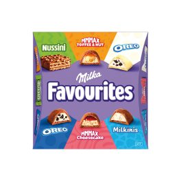 Milka Favourites Mix csokoládé válogatás - 141g