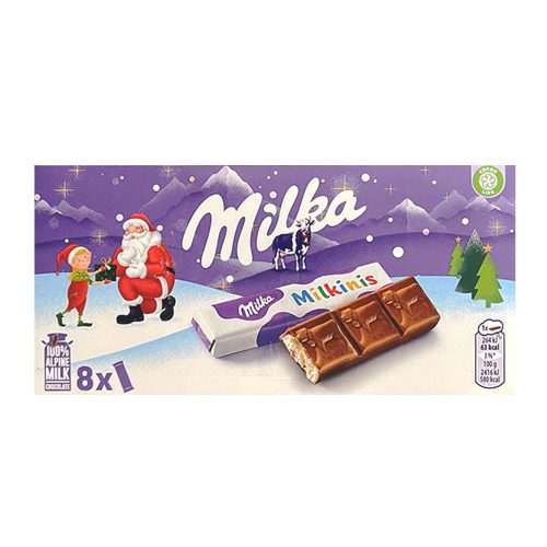 Milka Milkinis alpesi tejcsokoládé tejes krémmel töltve 8 x 10,94 g - 87,5g
