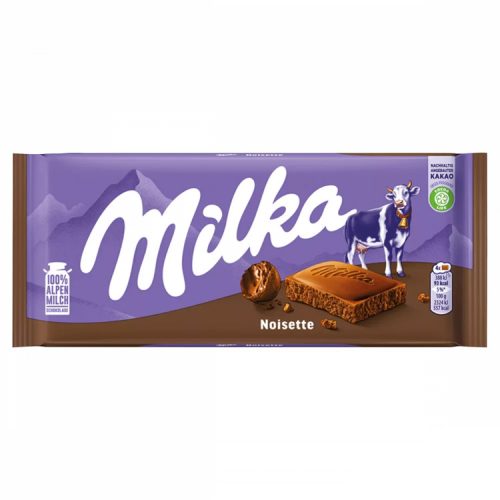 Milka táblás csokoládé noisette - 100g