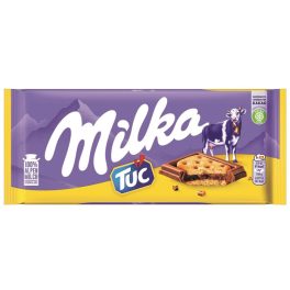Milka Tuc alpesi tejcsokoládé sós krékerrel - 87g