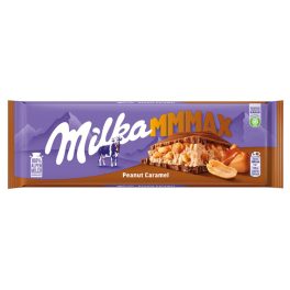   Milka földimogyorós-karamellás tejcsokoládé földimogyi darabok,rizs-276g