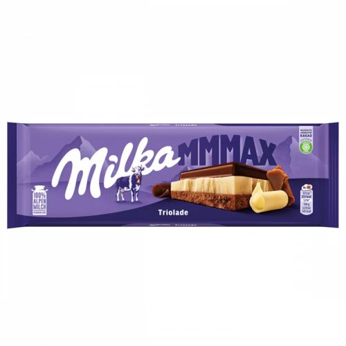 Milka tejcsokoládé fehércsokoládé,magas kakaótartalmú csokoládé-280g