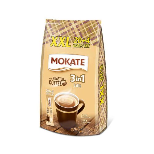 Mokate 3in1 kávé XXL latte - 336g