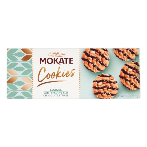 Mokate Cookies mogyorós keksz karikák - 150 g