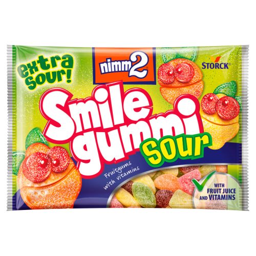 Nimm2 smilegunni savanyú gumicukor vitaminokkal - 100g