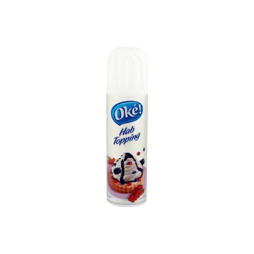 OKÉ! habspray - topping enyhén cukrozott - 250ml