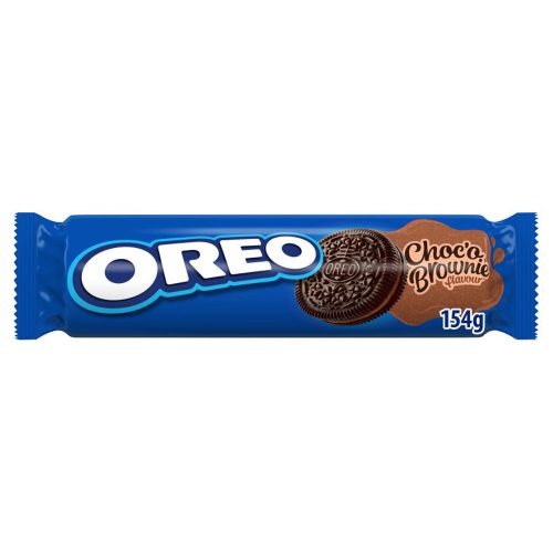 Oreo Choco Brownie kakaós töltelékkel töltött kakaós keksz - 154g