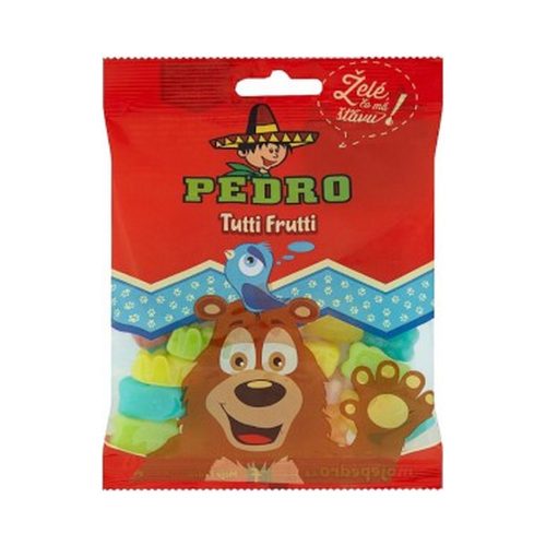 Pedro gumicukor tutti-frutti - 80g