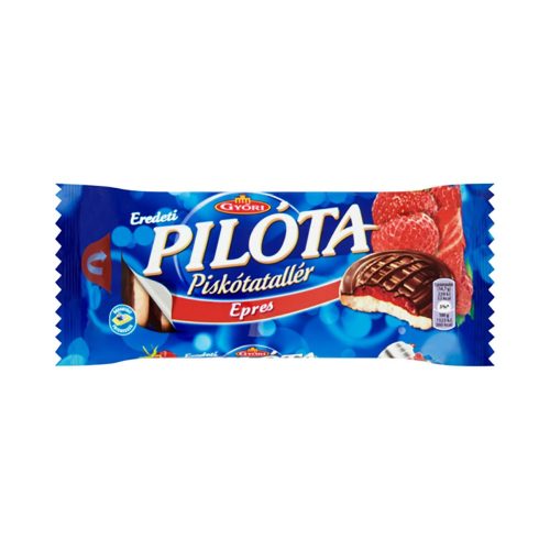 Győri Pilóta epres piskótatallér - 147g